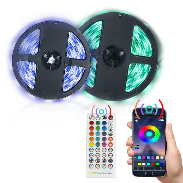 2023Hot-Selling Home Tuya Wifi IP65 Flexible Waterproof LED Strip Light Strip LED Light RGB