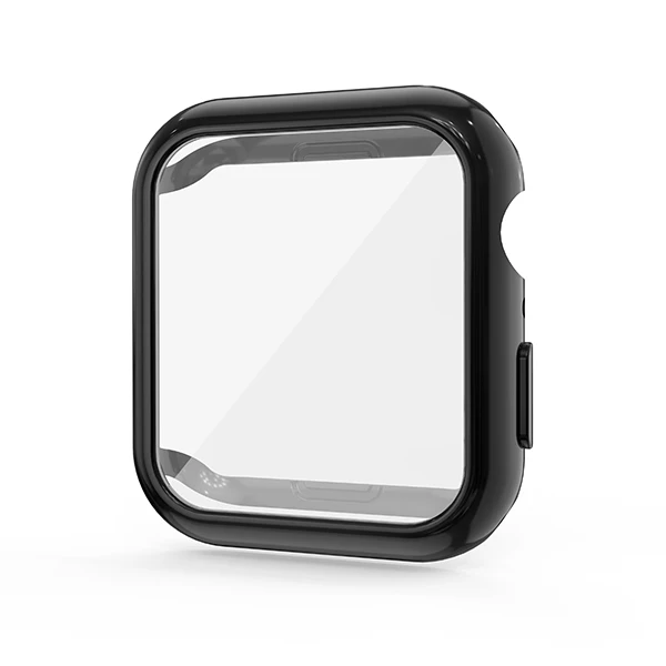 Full Cover 2 in 1 Watch PC Case + Tempered Film Protective Cover For iWatch Apple Watch Series 4 5 6 38/40/42/44mm