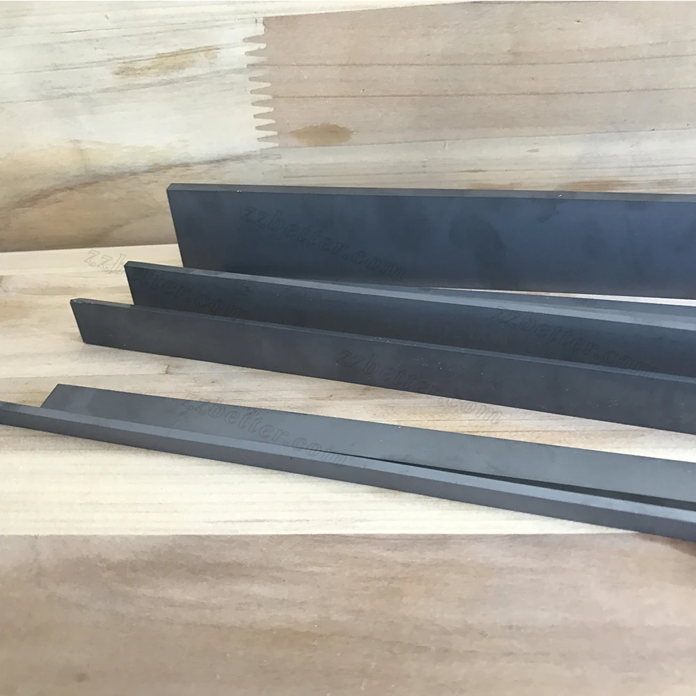 Long flat tungsten carbide plates carbide planer blade for woodworking