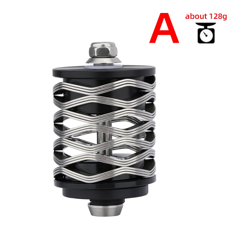 Folding Bike Rear Shock Titanium Ultra-light Stainless Steel suspension Spring Suitable For Brompton Bicycle rear Shock Absorber