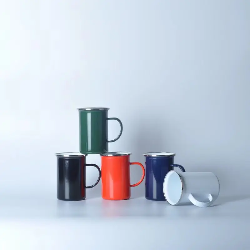 luxury porcelain tea cup sets ceramic bulk enamel cup mug custom mugs sublimation enamel mug