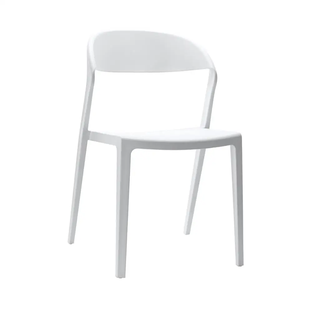 
Modern design home furniture high quality simple style stackable cheap dining chair colorful pp plastic chairs 