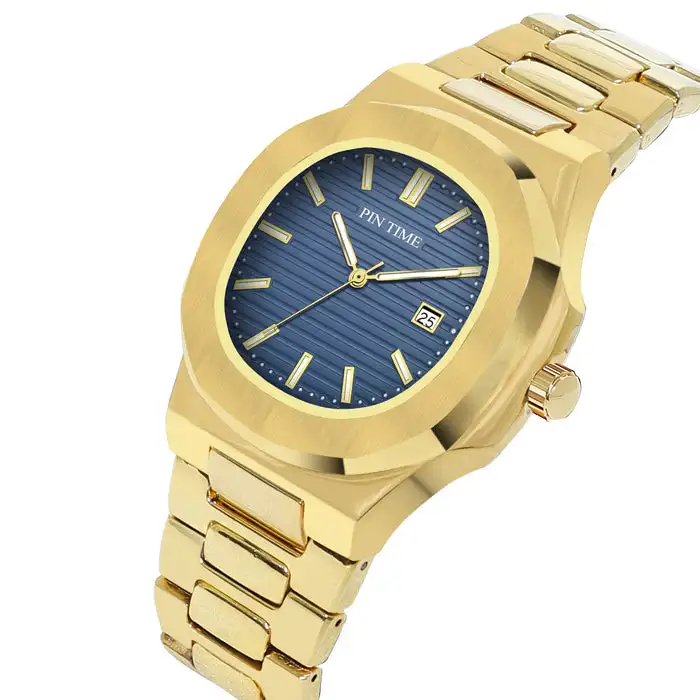 High Quality Luxury Custom Logo Manufacturers Stainless Steel Men Quartz Movement Wrist Watches