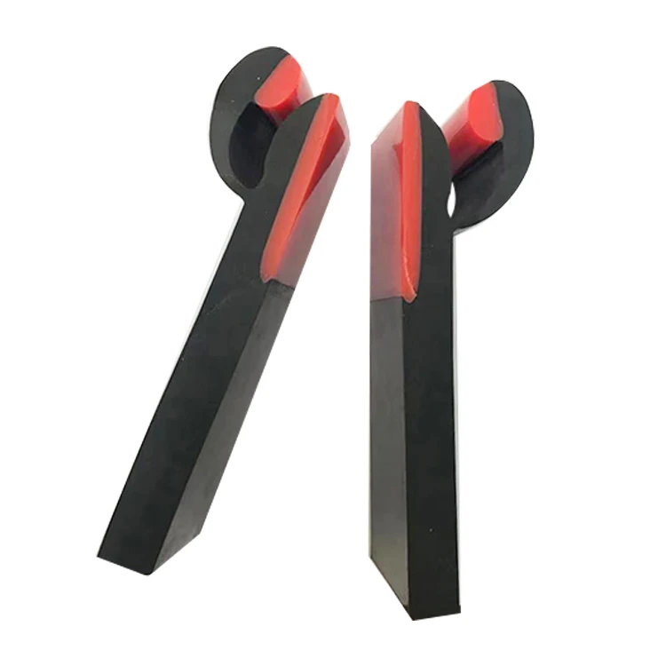 Conveyor belt rubber dust seal polyurethane Y shaped skirt board