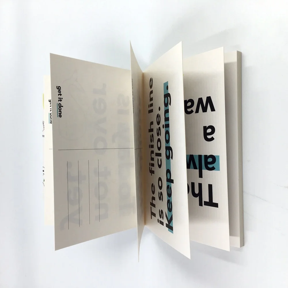 Открытка книга с купоном легко снимается