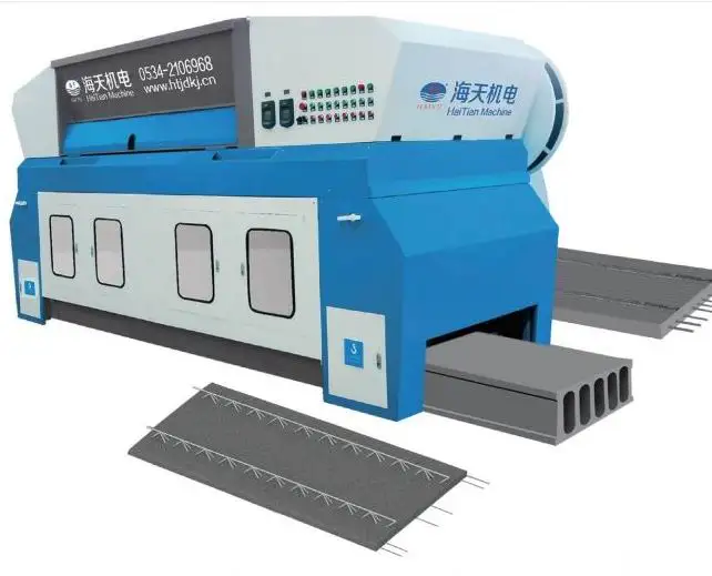 Многофункциональная машина для формования бетонных плит стальной проволоки армированная сердцевина