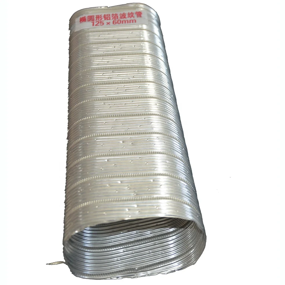 High Temperature Insulated Aluminium Foil Corrugated  Hose for Ventilation