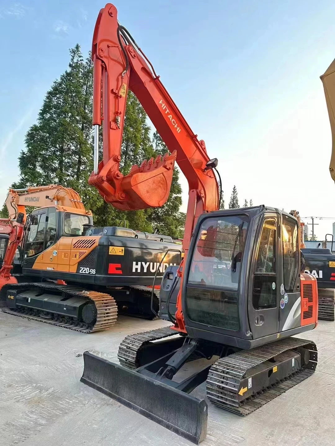 Japanese Brand Used Hitichi ZX60 Excavator Secondhand Digging Machine Using for Road Work Original Construction Hitachi Zx60