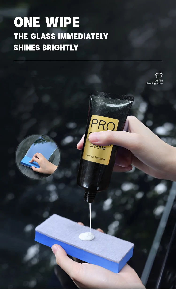 OGAS 230G Car Glass Polishing Cream Deep Cleaning And Polished Glass Scratch Car Glass Deep Cleaning Cream