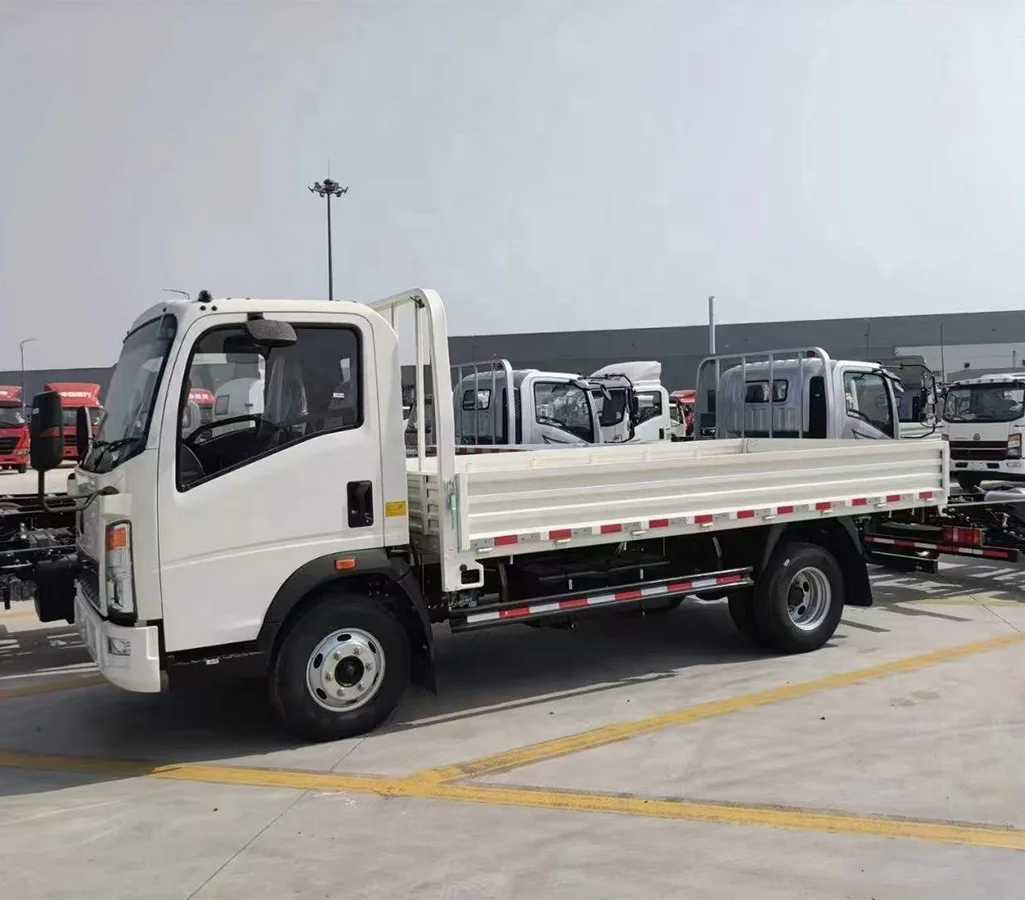 Factory Supply Sinotruk Howo 4x2 Light Cargo Truck 116HP 5 Ton Cargo Truck