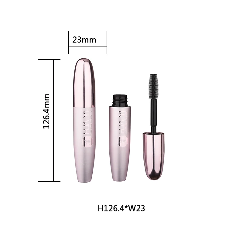 Wholesale best selling high quality Aluminum eye mascara bottle custom cosmetic packaging for make up