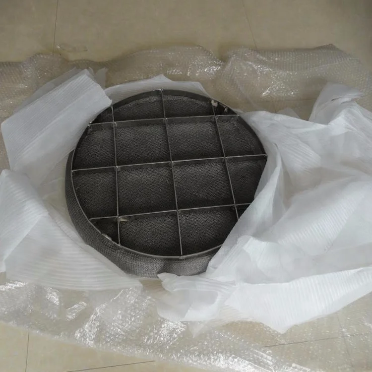 PVDF mesh demister pad Industrial self-cleaning filter