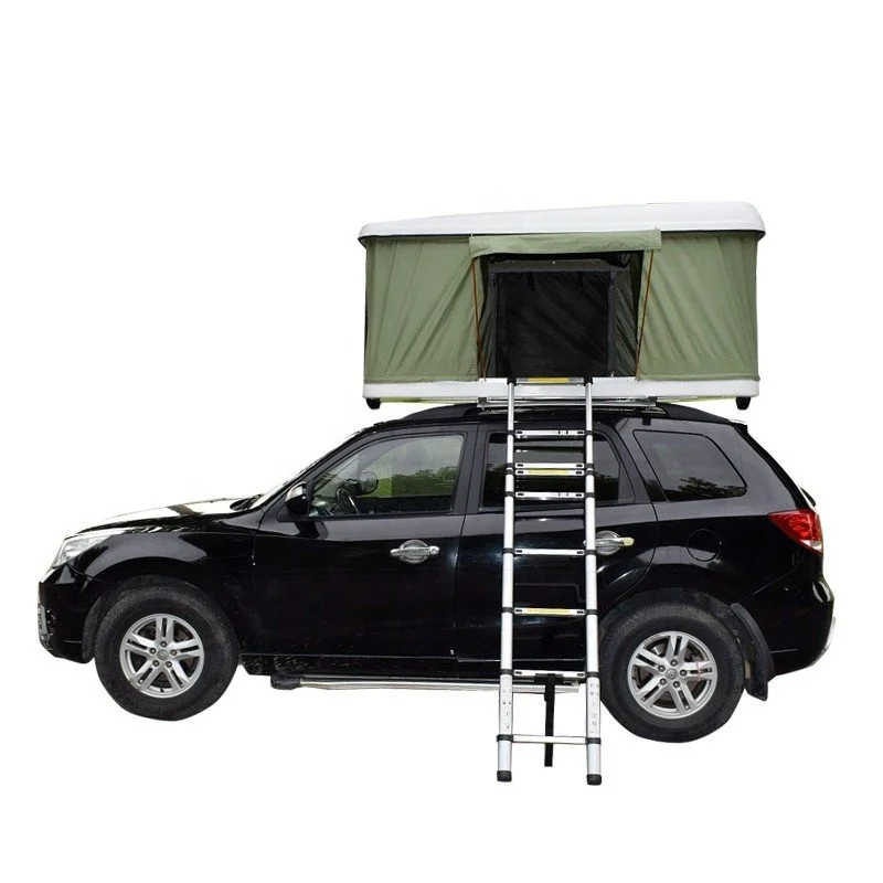 China manufacture wholesale hard shell  fiberglass car roof top tent for camping
