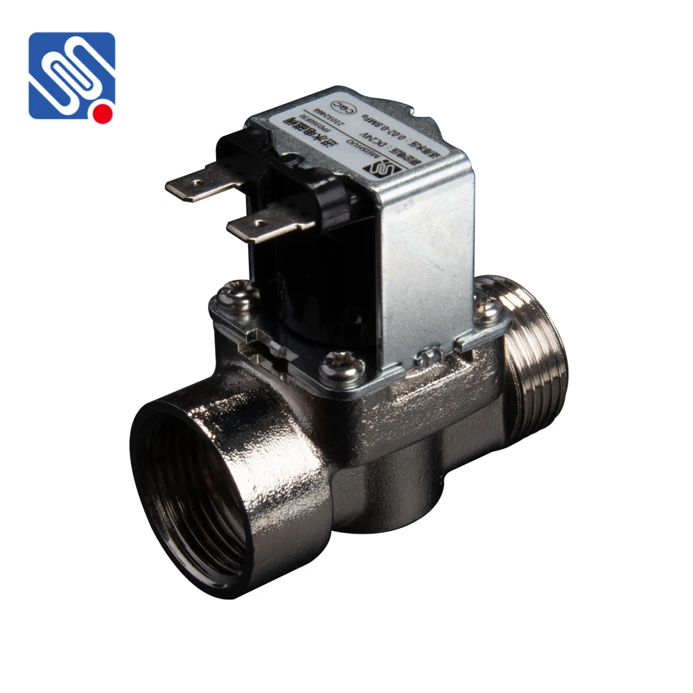Meishuo FPD360F30 DC 12V 24V DC stainless steel  water solenoid valve 3/ inch water solenoid valve