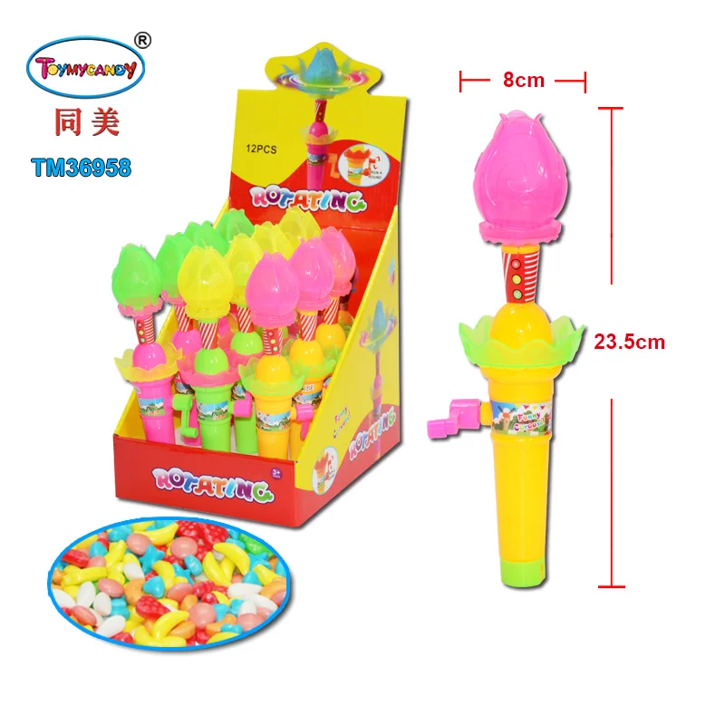 Wholesale china specializing in the production of toy candy factory lighting stick flash lotus toy  best sell in 1 dollar shop