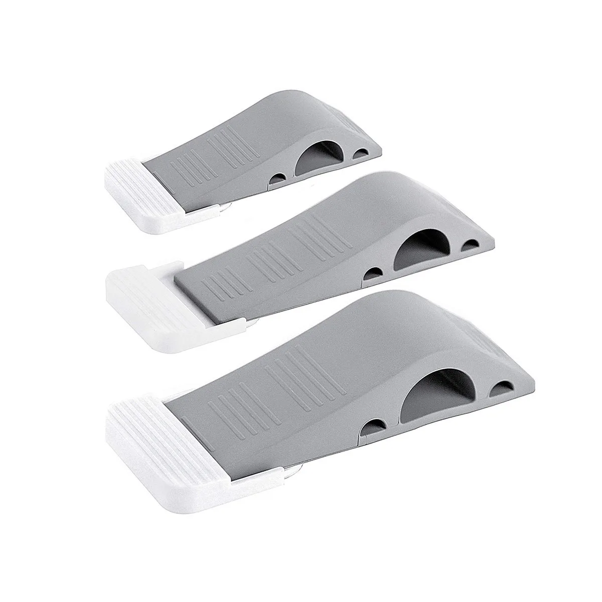 High Quality Premium Rubber Door Stoppers Wedge Door Protector Angled Rubber Door Stops Child Safety Arch Sliding