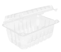 Transparent PET Plastic Blister Fresh Fruit Punnet Strawberry Clamshell Packing Box