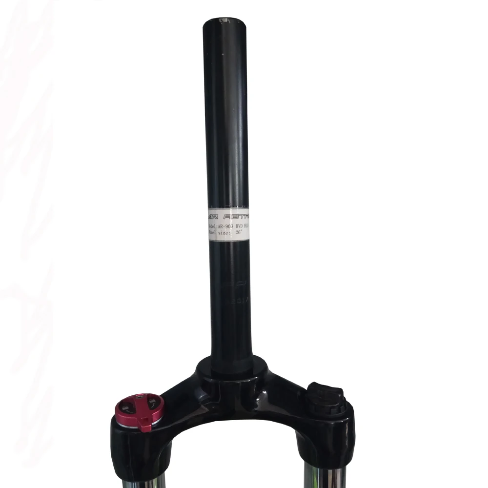 Alloy Adjustable Travel Fork 26 inch 28.6mm Bicycle Suspension Fork