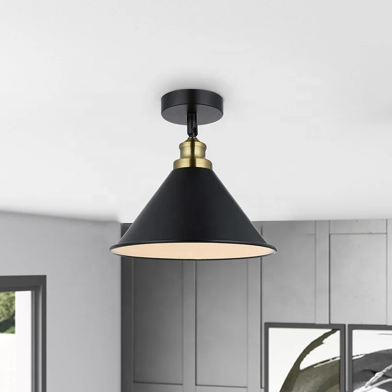 Light Black Vanity Lights for Bathroom with Gold Socket and Brushed pendant lamp lighting fixtures
