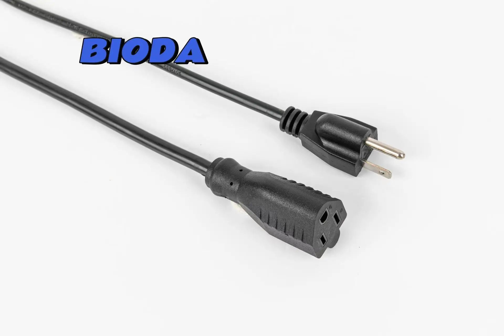 NEMA 5-15P to IEC C13 15A 14AWG Heavy Duty Computer Power Cord