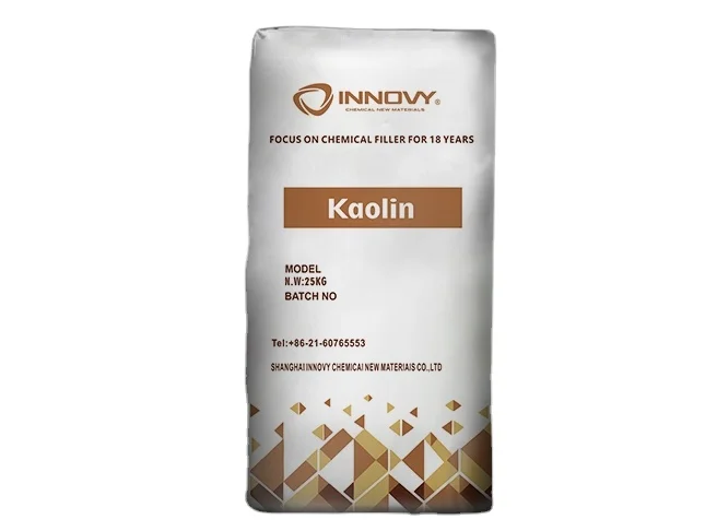 2022 new Free Sample White China 25kg bags kaolin powder Clay for cosmetic