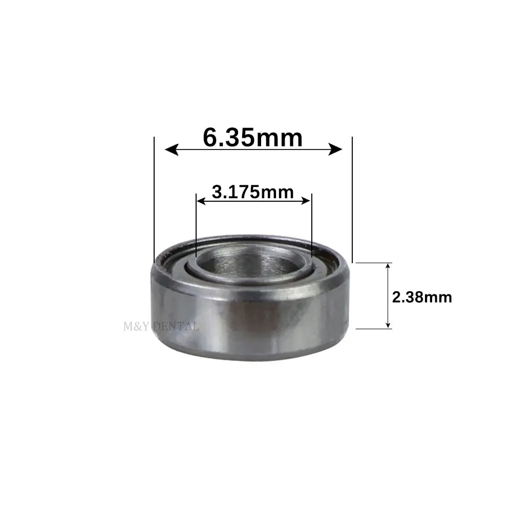 Dental Lab High Quality Spare Part Bearing fit N*K 2.38mm High Speed Handpiece Air Turbine Ceramic Ball Rotors Cartridge Bearing