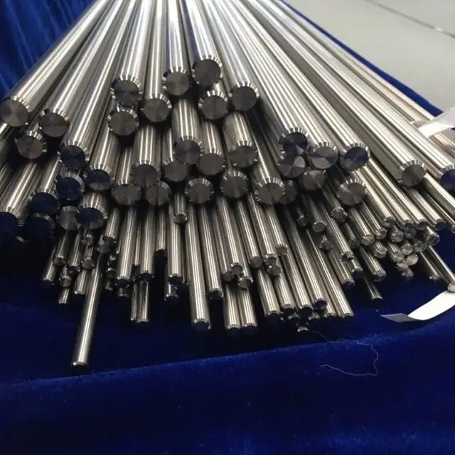 Strong heat resistance Big Diameter Titanium gr7 Alloy Bar Titanium Price per Gram in Stock for Sodium Hypochlorite Generator