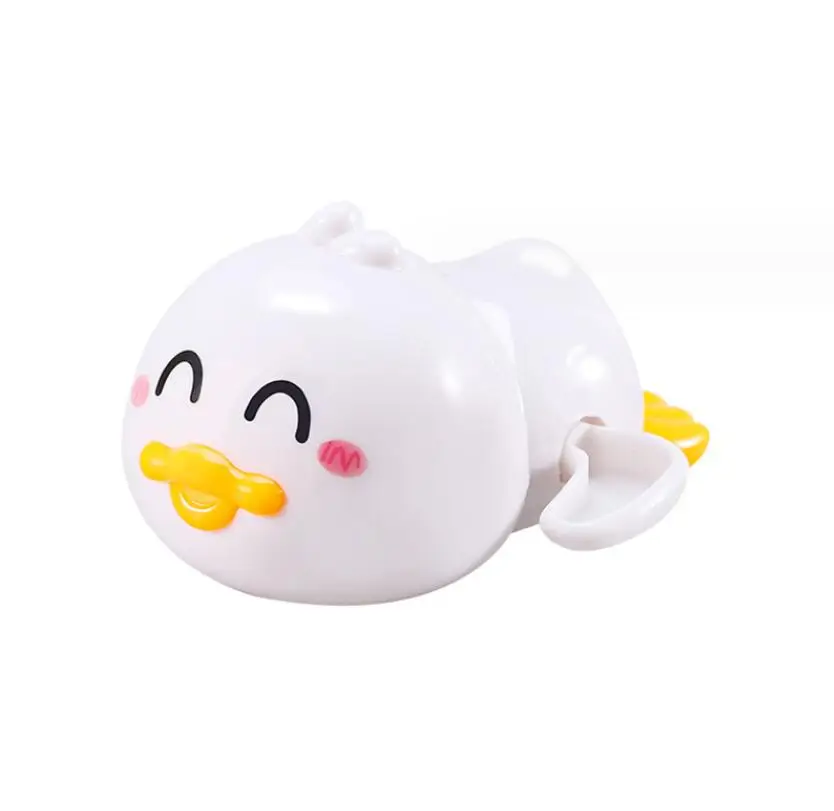 XUX Cute WindUp Swimming Yellow Duck Baby Bath Toy Kids Water Playing Duck Toy