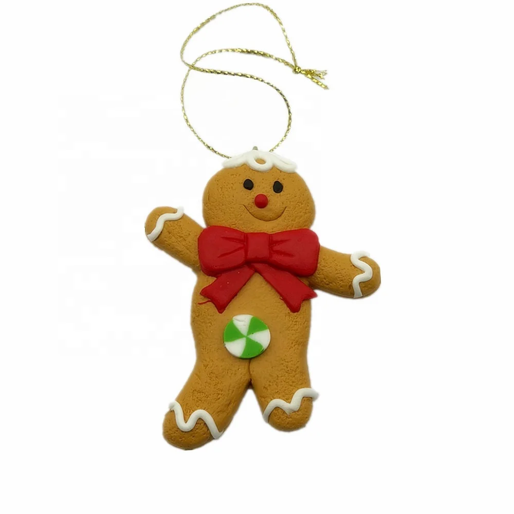 Christmas Tree Decoration Polymer Hanging Ornaments