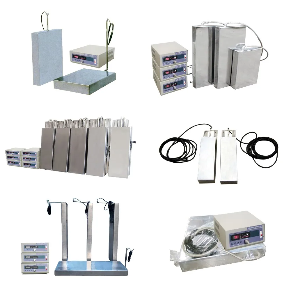 Factory Submersible Ultrasound Wave Ultrasonic Cleaner Transducers Sensors Plate 17/20/25/28/40/53/68/80/100/132/170/200Khz