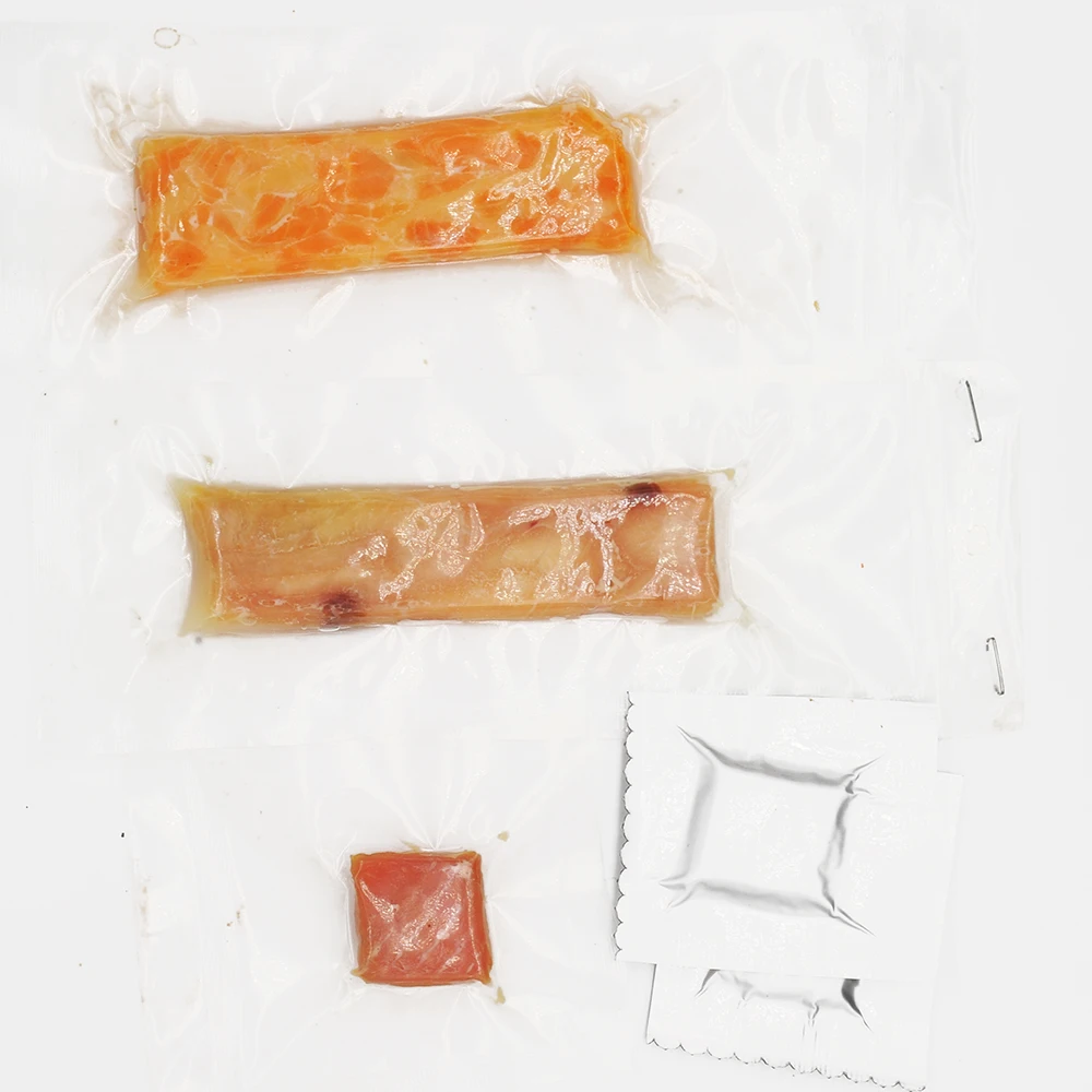 Retorted пакет для кошек лакомство с тунцем лососем курицей влажные закуски частная торговая марка OEM-поставщик