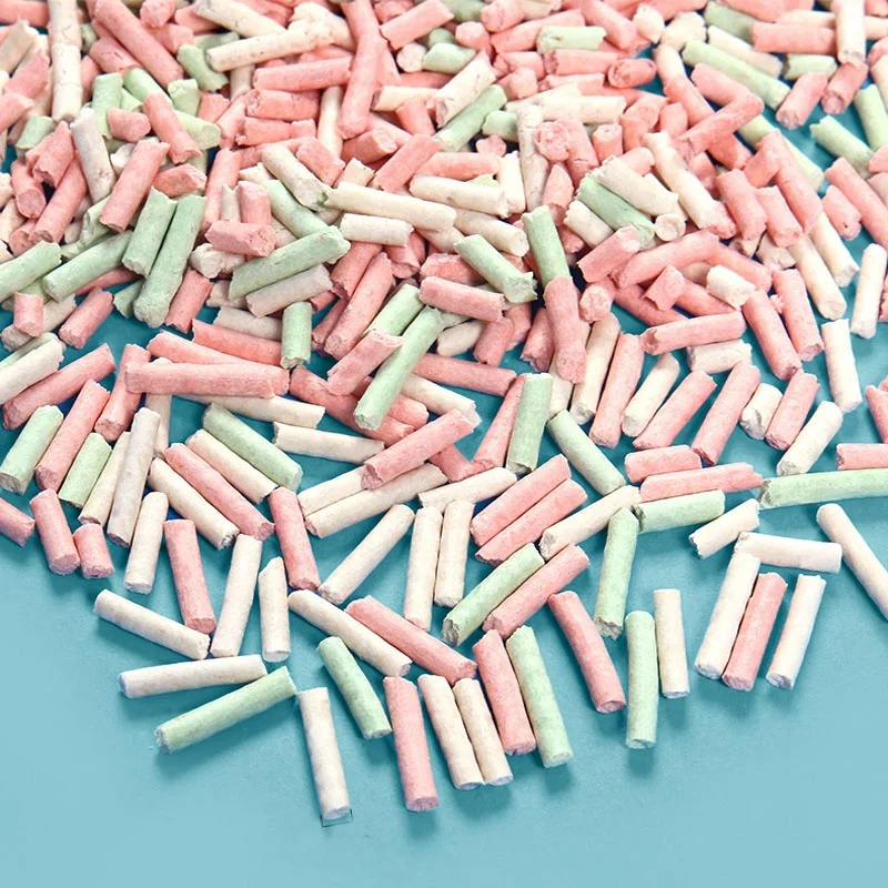 OEM or ODM high quality perfume, deodorizing, good water absorption, less dust, and can wash the toilet tofu cat litter.