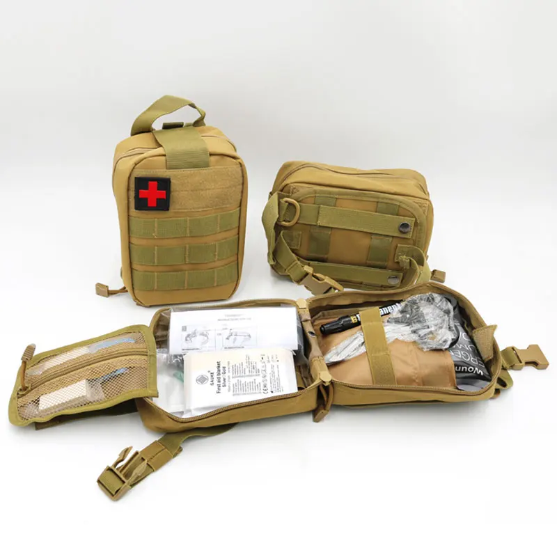 Multifunctional Camouflage emergency first aid bag tactical medical outdoor first aid kit