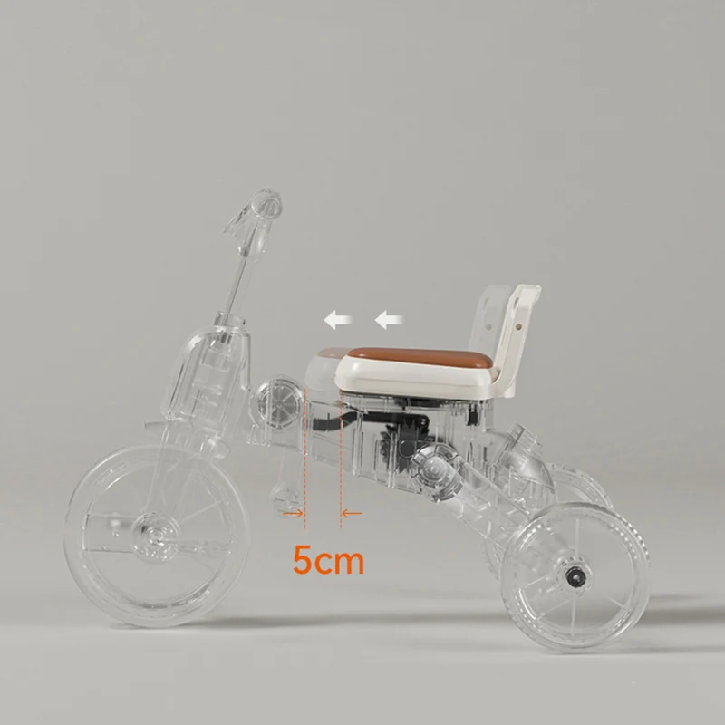 New Arrival 5 To 7 Years Baby Push Bike Umbrella Tricycle Gray Baby Girl Tricycle Gray Happy Baby Tricycle