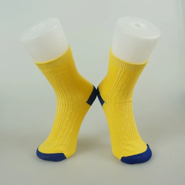 High quality supplier Professional hosiery factory custom knit Sublimation thicken fancy men terry socks