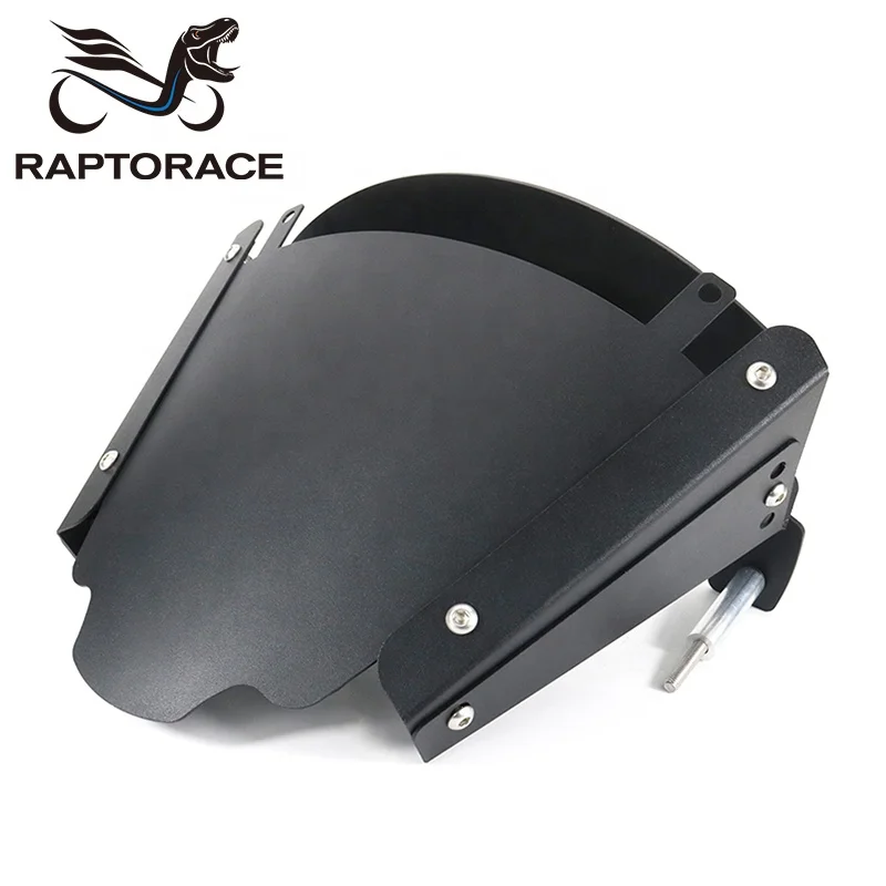 Raptorace fit for Kawasaki KLR650 KLR 650 2008-2018 Aftermarket Aluminum Rally Dash Kit Windscreen Windshield Screen Shield