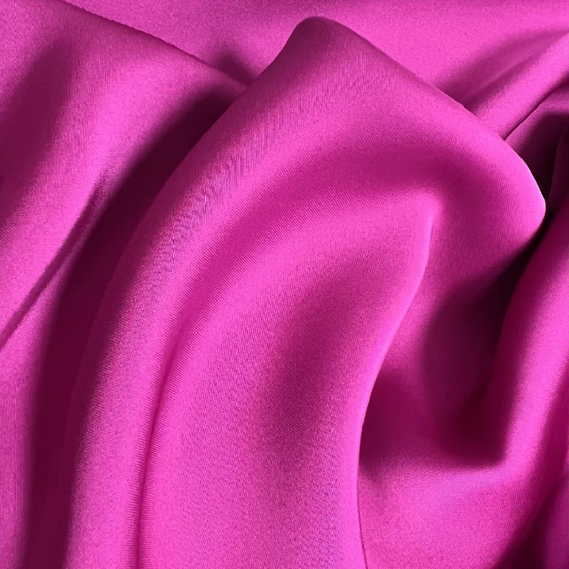 New Design 100% Polyester Acetate Woven Satin Fabric Double Faced Soft Hand Feel For Garment