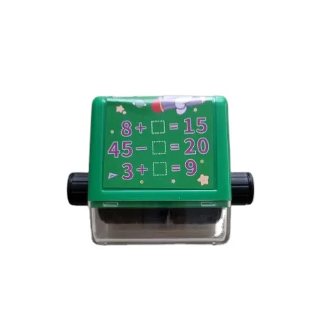 Горячая Распродажа стильные цифровые роликовые штампы для математики Детские Обучающие цифры учителей