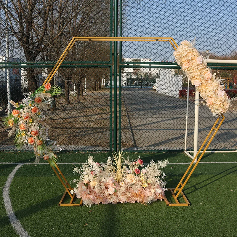 Wrought Iron Flower Rack Wedding Arch Decorative Props
