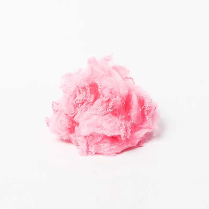 1.4 D 38 Mm Recycled Spinning Polyester Fiber  For yarns