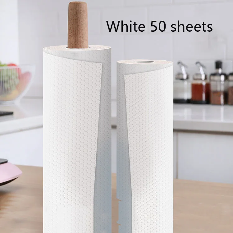 Wholesale Household Cleaning Products Disposable Nonwoven Kitchen Roll Rag Dishcloth Duster Dish Towel Wipe Cleaning Cloth