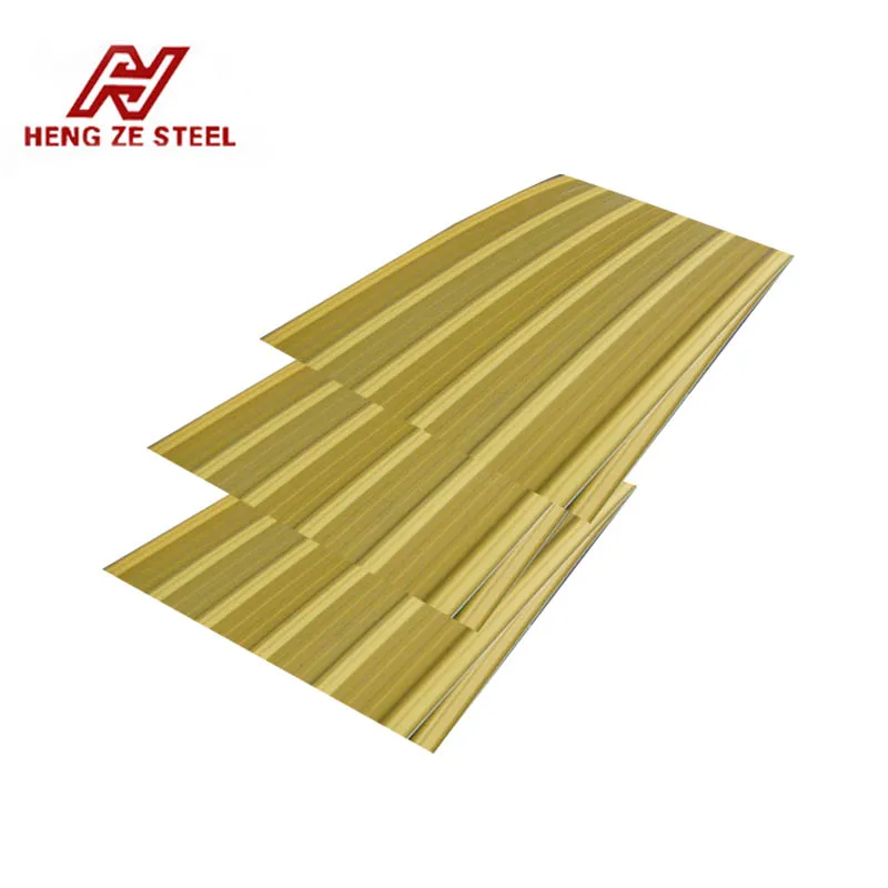 Hot Sale high quality Aluminium Zinc 18 Gauge Galvalume Colour Coated Corrugated iron sheet Galvanized Roofing Sheet