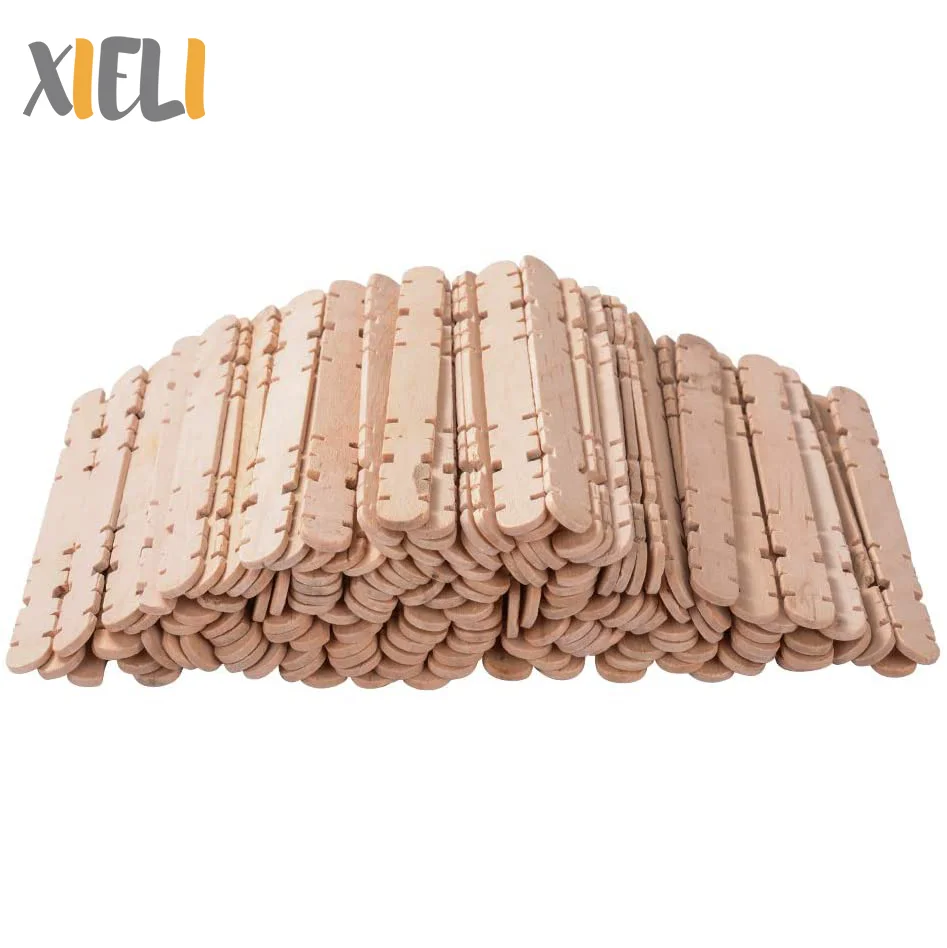 
 Деревянные палочки для мороженого «сделай сам», для творчества, инновационный дизайн, украшение для модели ручной работы  