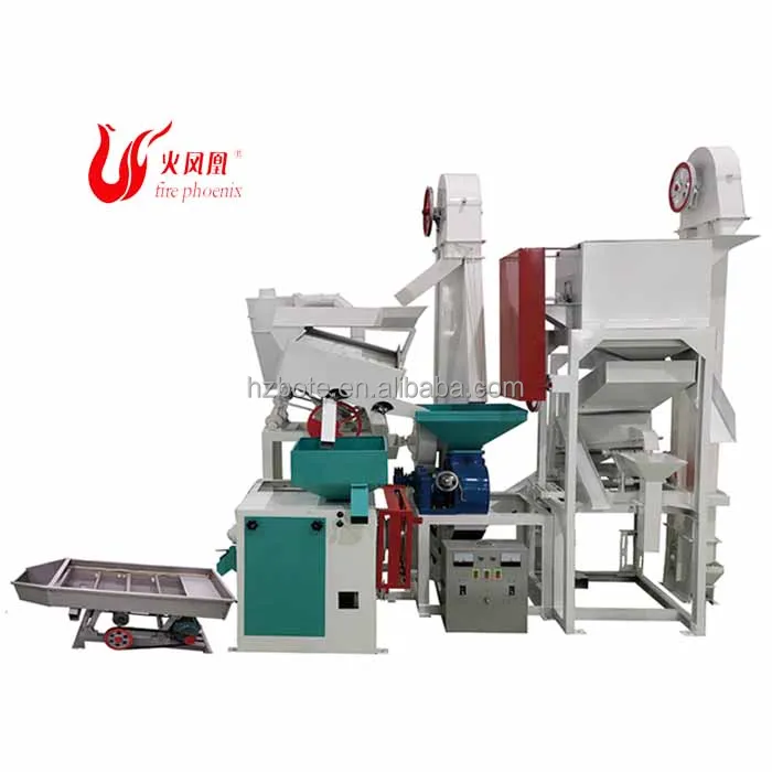 Quality Factory Mini Paddy Grain Machine Separator Rice Processing Milling Plant Manufacturers