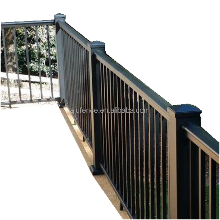 Popular Design Factory Supply Waterproof Aluminum Frame Guardrail for Balcony Stair