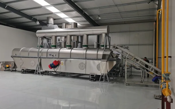 ZLG Model Vibrating Refined Salt Fluid Bed Dryer Fluidized Bed Dryer