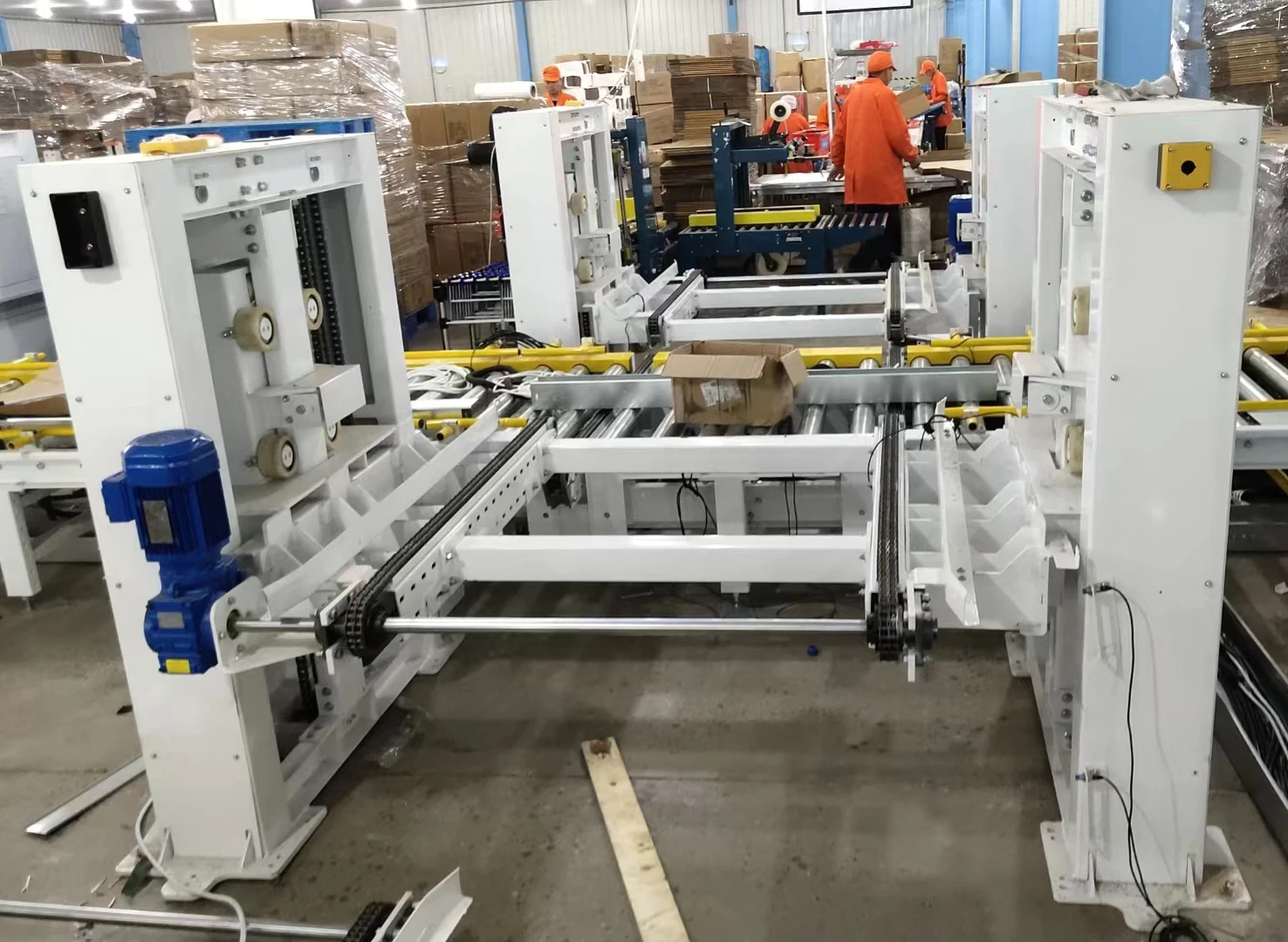 Vertical conveyors for pallets streamline vertical transportation in facilities with various connected levels