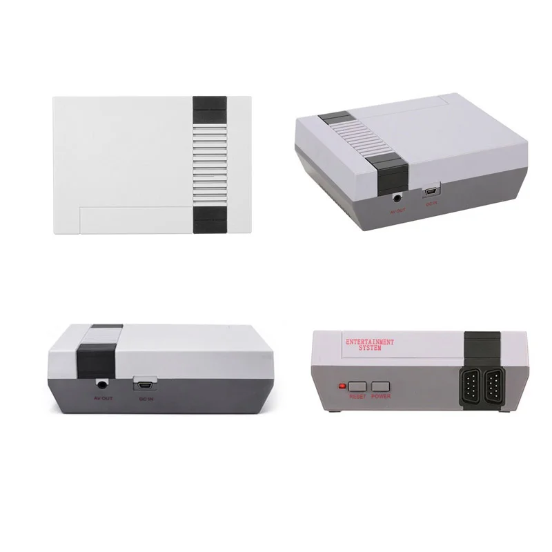 Best Christmas Gift Mini Classic Retro built 620 game AV output home VIDEO game video game console with two controllers
