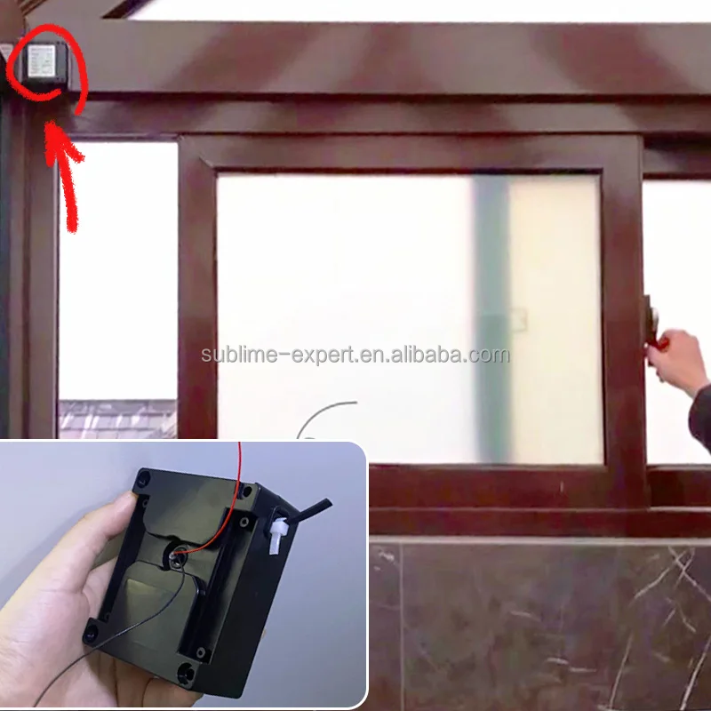 Smart Glass Band Tape Measure For PDLC Smart Film Retractable Wire Box 2m For Sliding Window Door Tape Measure For Dimming Film