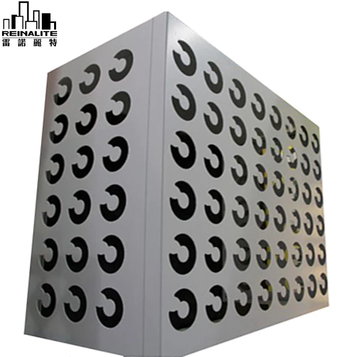 Уличная декоративная алюминиевая крышка для кондиционера